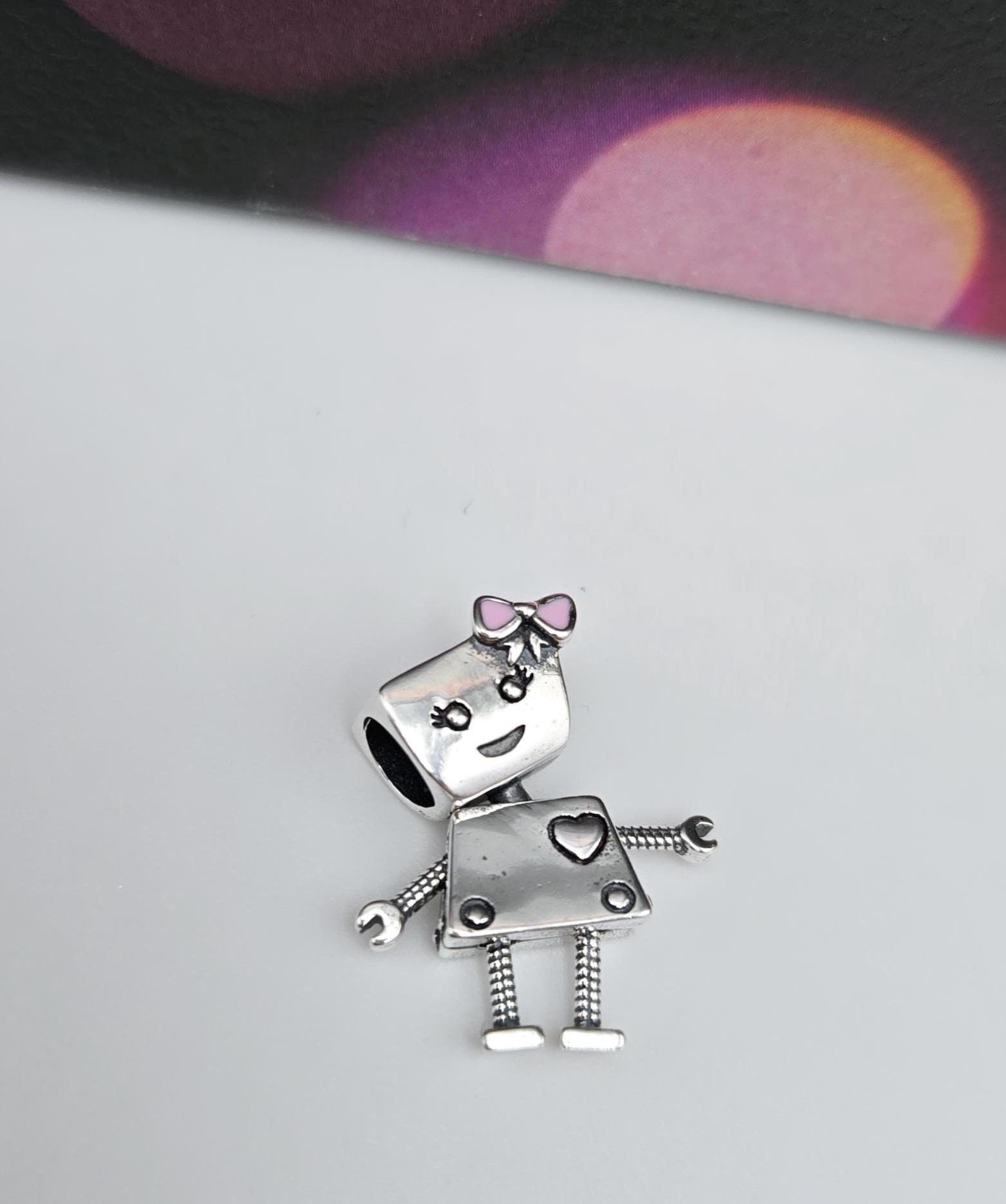 Pandora robot charm - Etsy 日本
