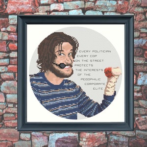 Bo Burnham&#39;s Inside: Socko Cross Stitch Pattern (PDF)