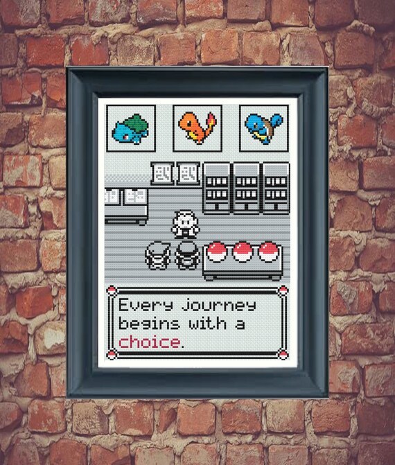 All Pokemon Generations Cross Stitch Patterns