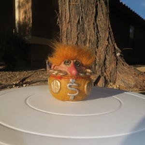 Duende de la Riqueza / Troll da Riqueza e das Riquezas - Ritualizado 2,5"