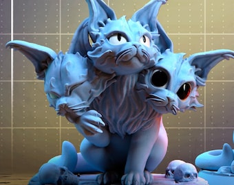 Purrberus - Miniatures Blueprint