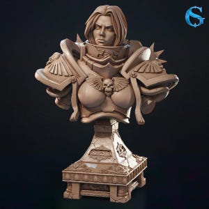 Clara Sci-Fi Warrior Nun Bust - SolGood Fantastic Ladies