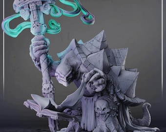 Krull Tortle Cleric - Miniatures Blueprint