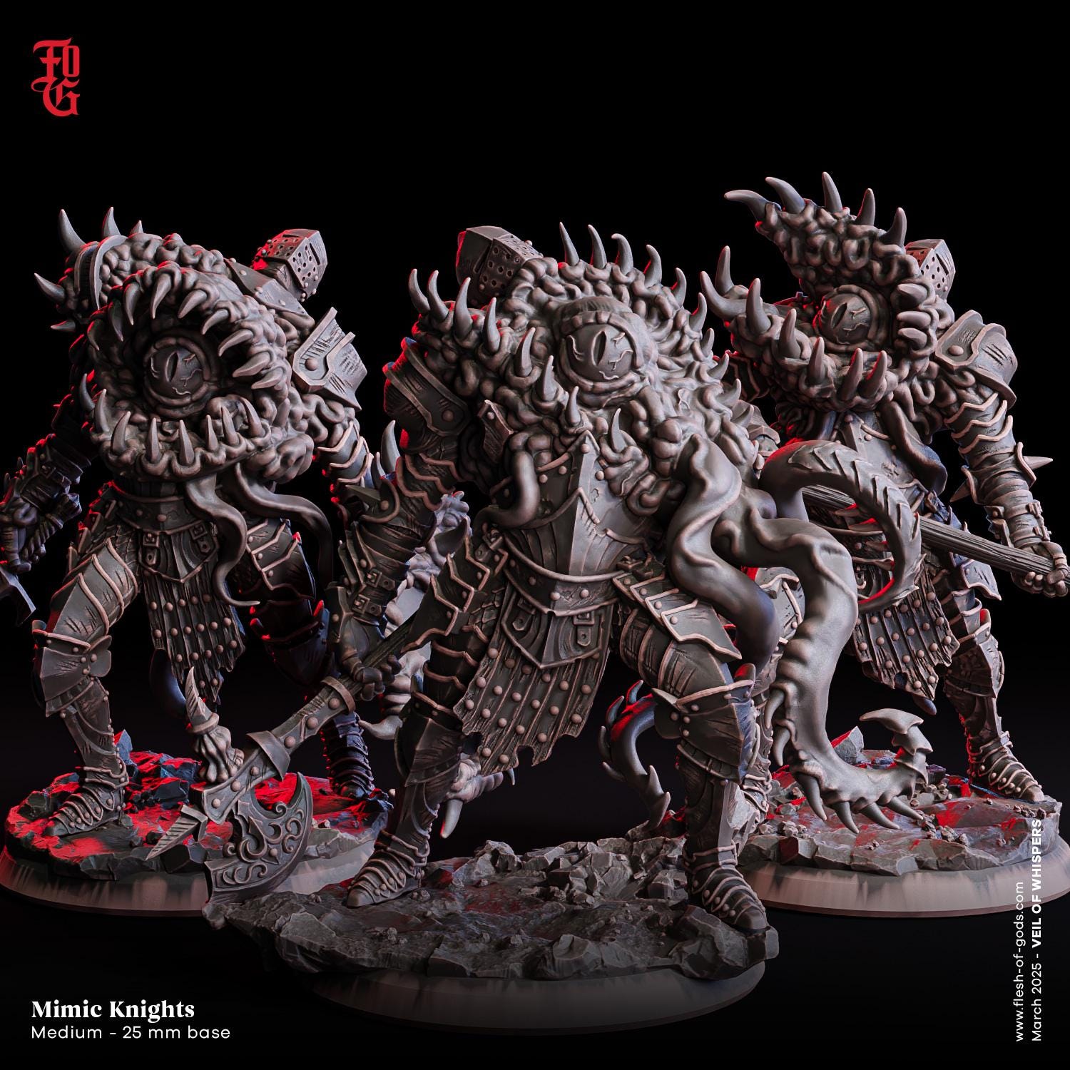 Mimic Knights - Flesh of Gods - Etsy