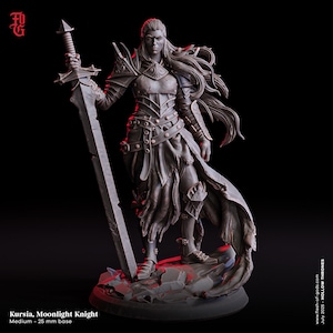 Kursia, Moonlight Knight - Flesh of Gods