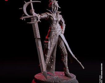 Coral, Fierce Swordswoman - Flesh of Gods