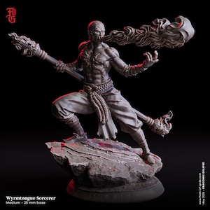 Wyrmtongue Sorcerer - Flesh of Gods