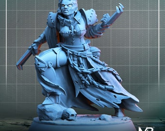 Battle Sister Holy Claws - Miniatures Blueprint