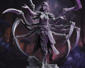 虚空の抱擁のディルタナ - 昇天した蜘蛛の魔女 - 彼岸からのドロウ - DMの隠し場所
