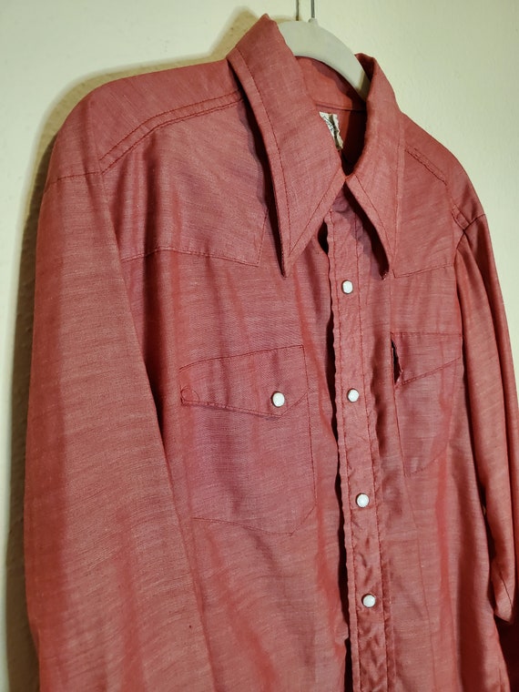 Vintage Western Wear Mens Shirt - image 3