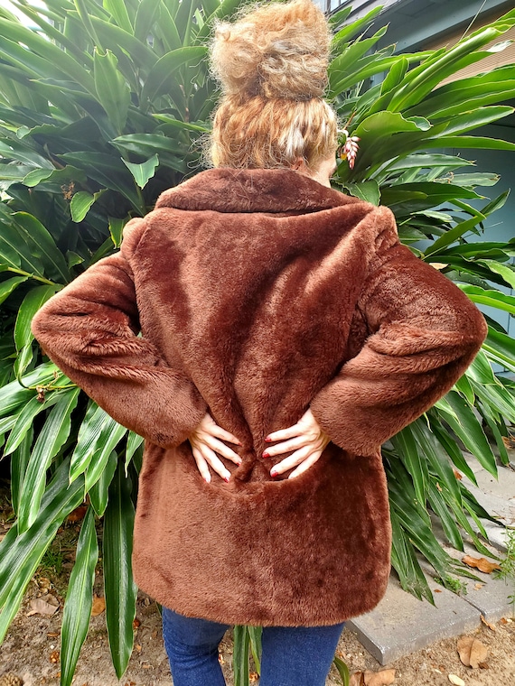 Vintage Faux Fur Coat - image 3