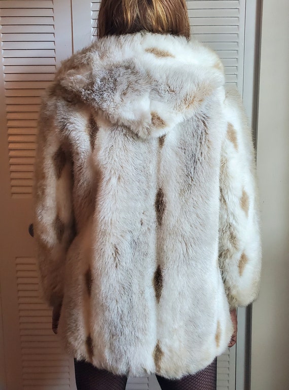 70's Faux Fur Boho Coat - image 8