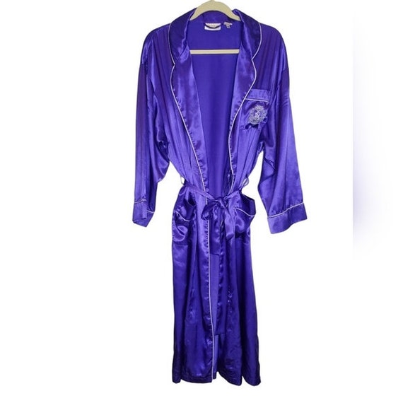 Vintage 90s Victoria's Secret Purple Robe - image 1