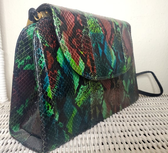 J renee snakeskin deals purse