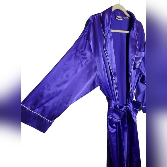 Vintage 90s Victoria's Secret Purple Robe - image 2