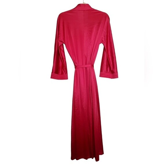 Vintage Vanity Fair Red Robe - image 3
