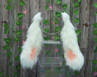 Floppy Lop Bunny Ears Headband Faux Fur Cosplay Rabbit Ears