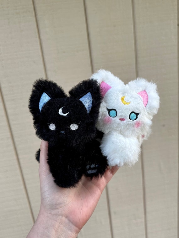 Handmade Luna Cat Plushies Neko Kawaii Plush Cat Stuffed Animal