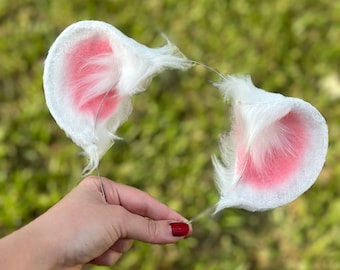 Custom Realistic Mouse Ears and Tail Set: Faux Fur Cosplay, Pet Play