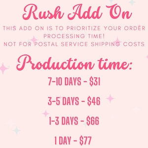 Rush Order Add On