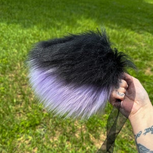 Custom Faux Fur Bunny Tail: Cosplay Pet Play Costume