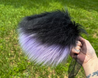 Custom Faux Fur Bunny Tail: Cosplay Pet Play Costume
