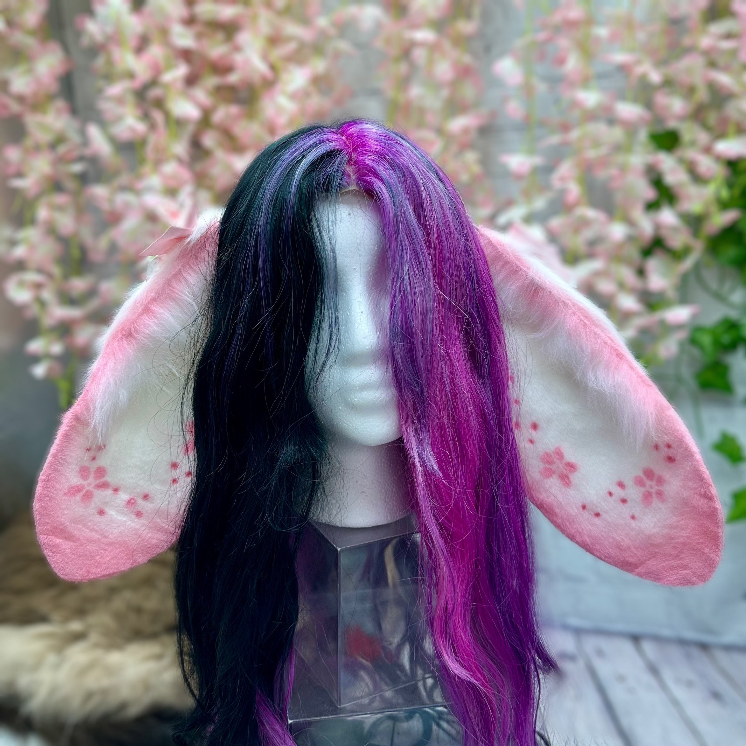 Sakura Lop Bunny Ears Floppy Rabbit Ears Cherry Blossom