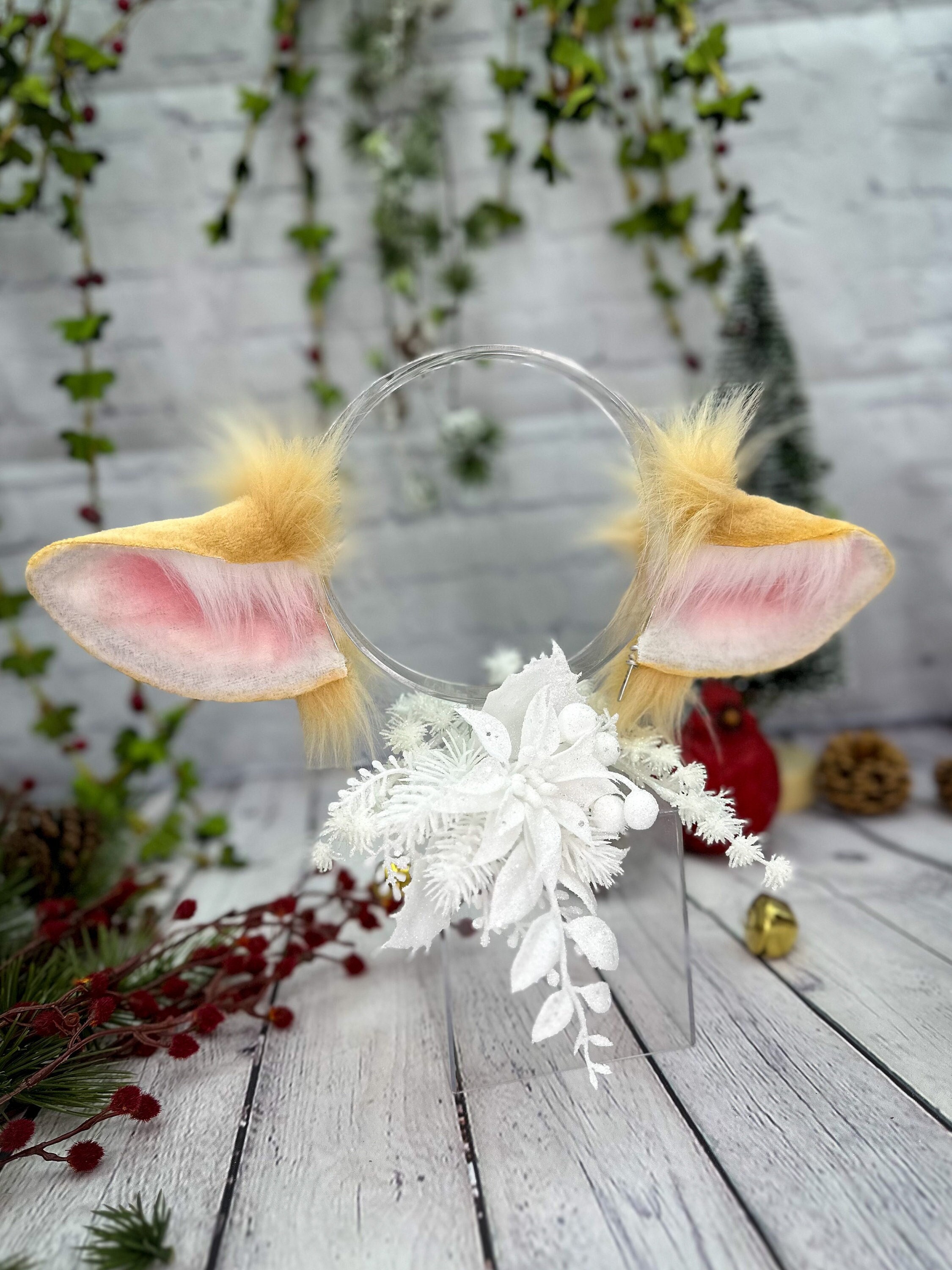 Goat ears headband deals