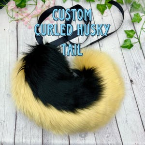 Custom Husky Tails Wolf Curled Cosplay Tail Canada