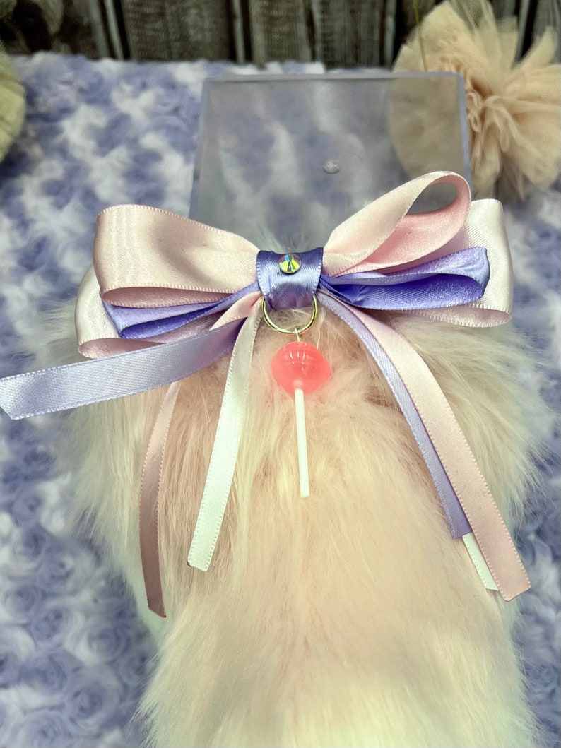 Pink and White Wolf Ears and Tail Kawaii Soft Pink Pastel Mini Etsy