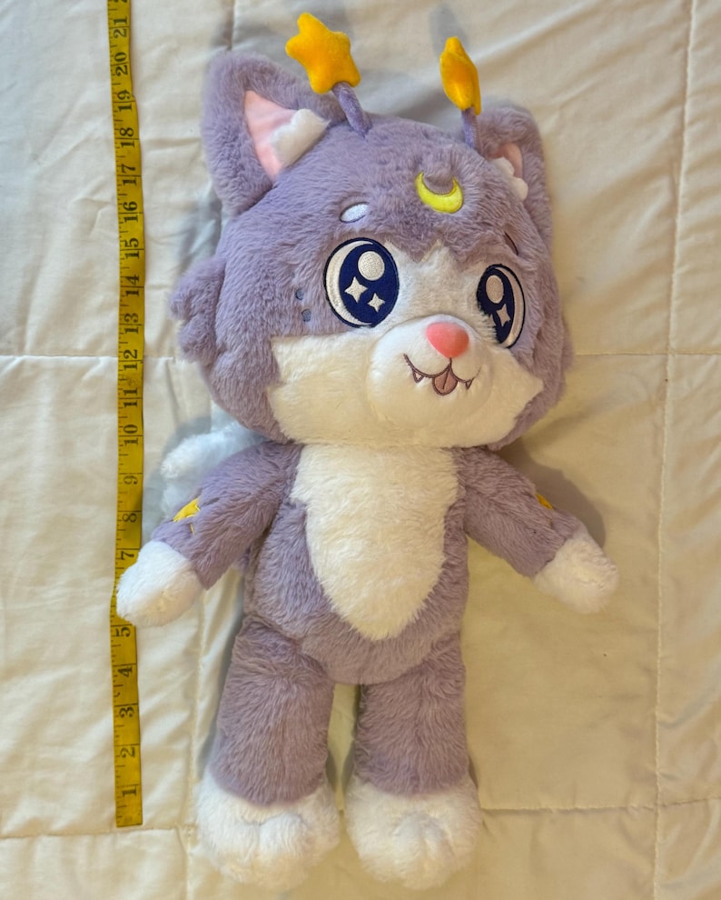 Kemonokinz Kawaii Invaders Plush Alien Cat Doll Soft Toy, Minky Fabric Gift image 8
