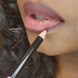 Matte Burgundy Lip Liner #15