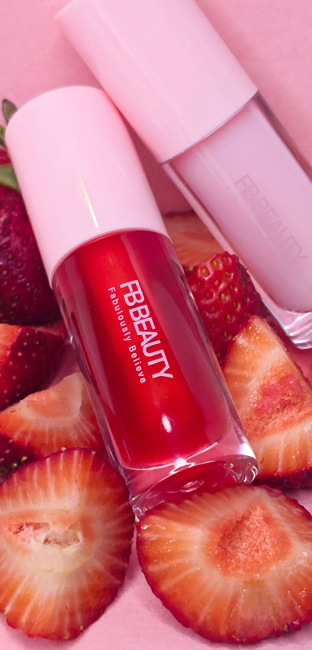 2 Lip Gloss Bundle Strawberry Shortcake and Strawberry Kiss