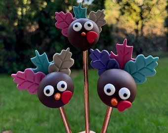 Cake Pop de Acción de Gracias