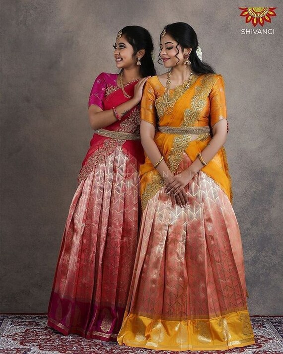 Half saree lehenga best sale choli