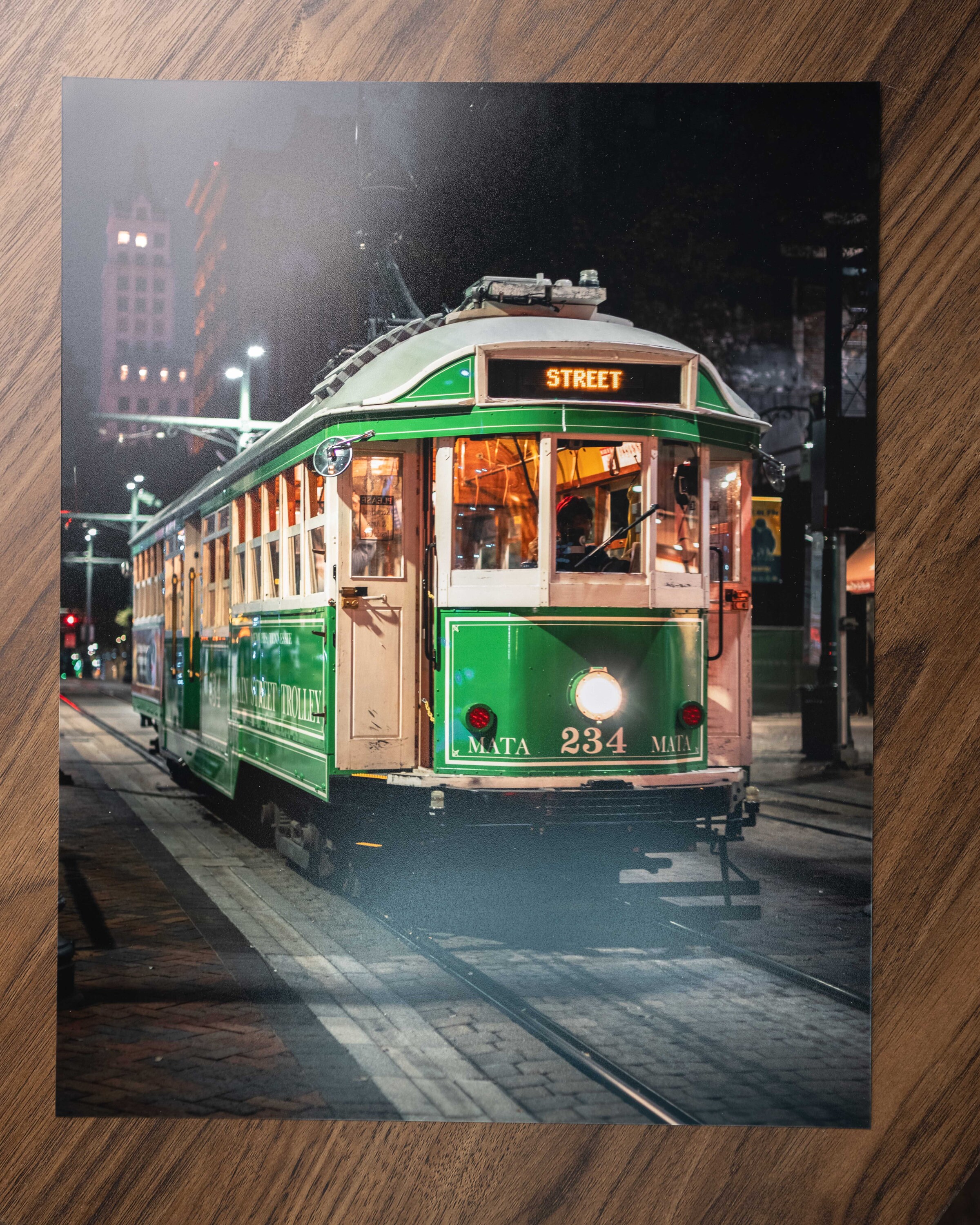 Main Street Trolley in Green - Memphis Tennessee Photo Print - Memphis ...