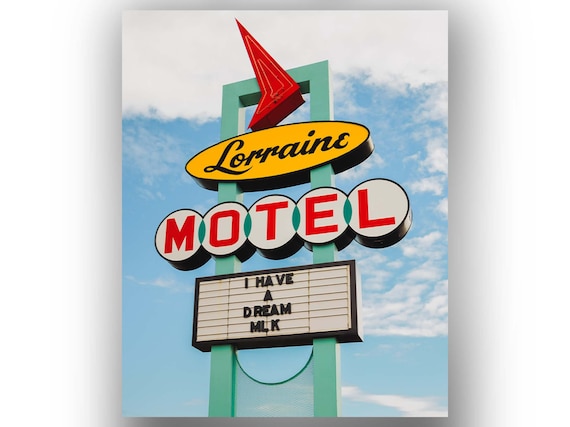 The Lorraine Motel | Memphis Tennessee Photo Print - Memphis Wall