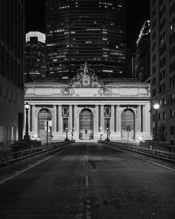 I AM LEGEND New York City Grand Central Station Photo Print New
