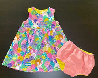 2-Piece Baby Girl Easter Dress Set