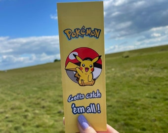 Pikachu Bookmark Etsy Pikachu Bookmark Etsy