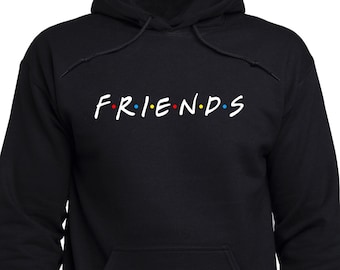 Freunde Tv Show Logo Sweatshirt; Friends Logo-Pullover; Friends TV-Serien-Fan-Hoodie; Freunde Pullover; Pullover; Kapuzenpullover; Geschenk für Freundin (T07)