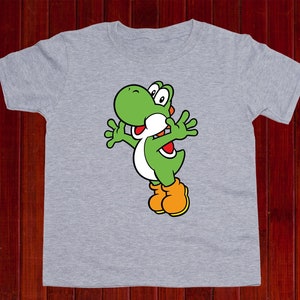 Yoshi shirt/ Super Mario kids tshirt/ Dinosaur Yoshi t-shirt for kids/ Nintendo tee/ Super Mario World shirt/ Youth t shirt/ Toddler/ (T53)