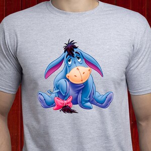 Disney Winnie The Pooh Character Eeyore shirt, Disney Eeyore Vacation tee, Family Disney Trip t-shirt, Disney World Eeyore tshirt (T170)