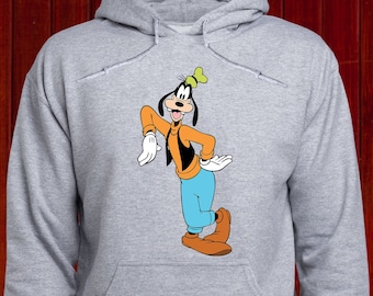 Goofy sweatshirt / Disney Goofy hoodie / Walt Disney jumper / Happy Goofy pullover / Disney Family hoody / Disney Friends sweatshirt / (T120)