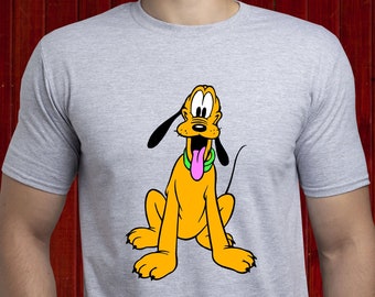 ハッピー プルート ザ ドッグ T シャツ、ディズニー プルート T シャツ