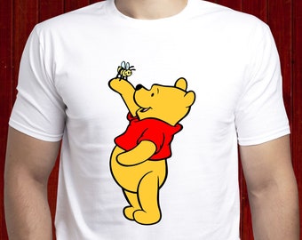 Pooh Bee T-shirt; Pooh Imker-t-Shirt; Pooh Honig Tshirt; Bienen-T-Shirt; Imker-Shirt; Winnie der Pooh Shirt; Bee Lover T-shirt; (T68)