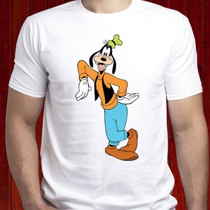 T-shirt Pippo / T shirt Disney Pippo / Maglietta Di Walt Disney / Camicia Happy Goofy / Maglietta Disney Family / Camicia Disney Friends / Disney Character /(T120)