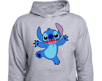 Sweat-shirt Stitch Youth, sweat à capuche Lilo et Stitch pour enfant, pull Disney Stitch, pull Stitch mignon, pull Happy Stitch, cadeau Disney (T46)