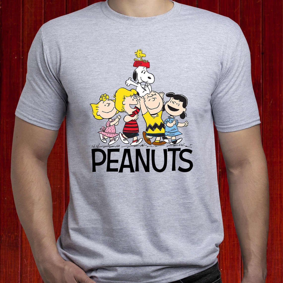 Peanuts tshirt Peanuts Characters shirt Snoopy tshirt Etsy
