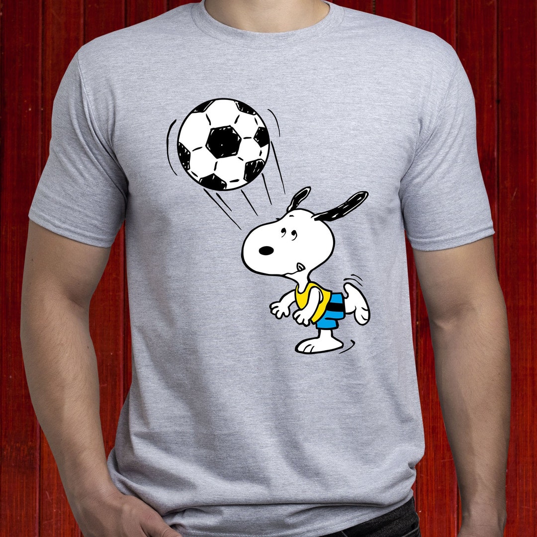 Camiseta del jugador de fútbol Snoopy; camisa de snoopy; camiseta